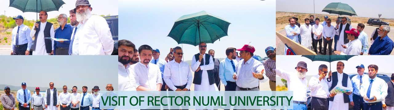Visit of Rector NUML University
