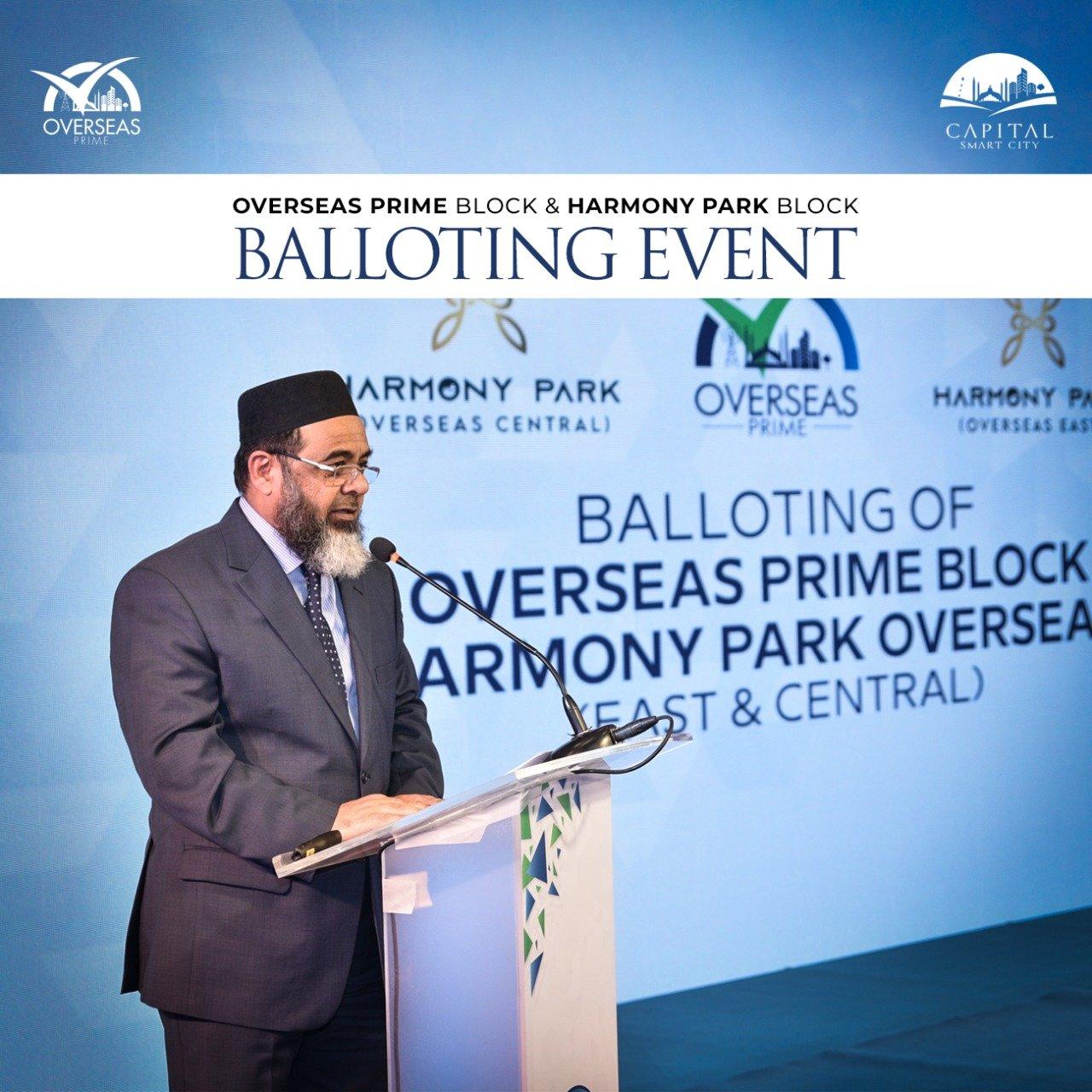 Overseas Prime Block & Harmony Park Block Balloting Event