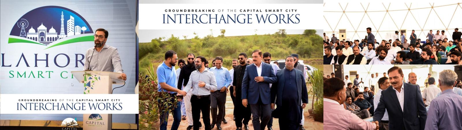 Ground Breaking of Capital Smart City Interchange Works