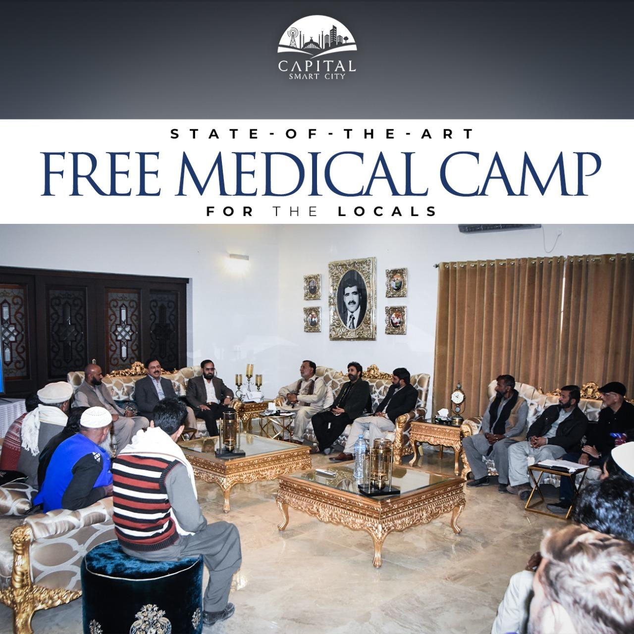 Free Medical Camp Social Responsibility by Capital Smart City
