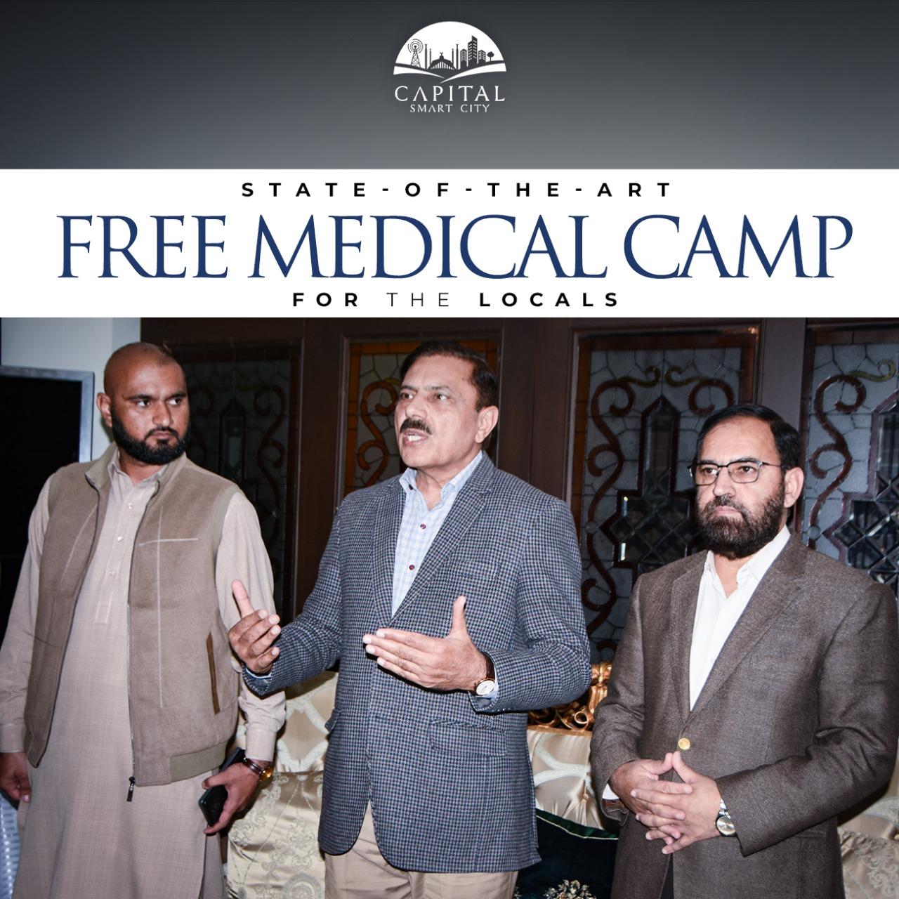 Free Medical Camp Social Responsibility by Capital Smart City