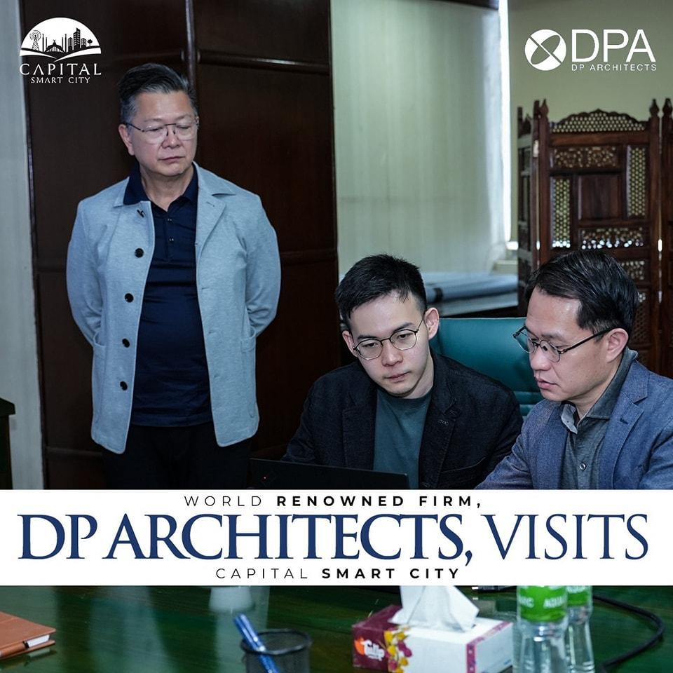 World Renowned Firm D Architects Visits Capital Smart City