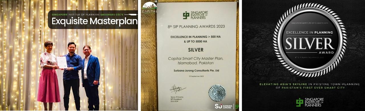 8th SIP Planning Awards 2023 Capital Smart City Master Plan Surbana Jurong Consultants Pte. Ltd