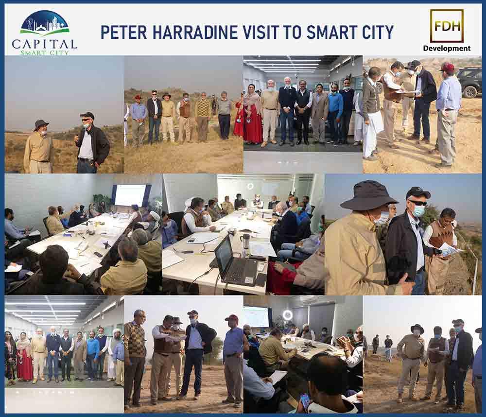 Peter Harradine Visit to Smart City