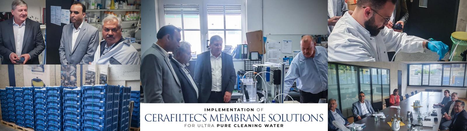 Implementation of Cerafiltec's Membrane Solutions