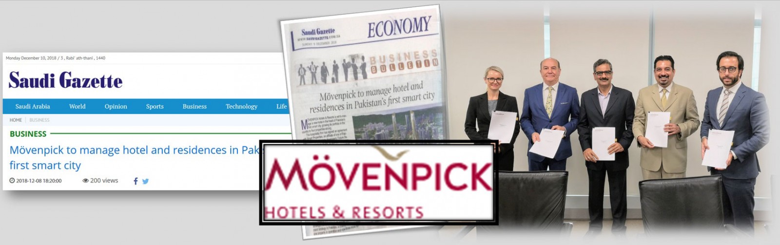 Mövenpick to manage hotel and residences in Pakistan’s first smart city